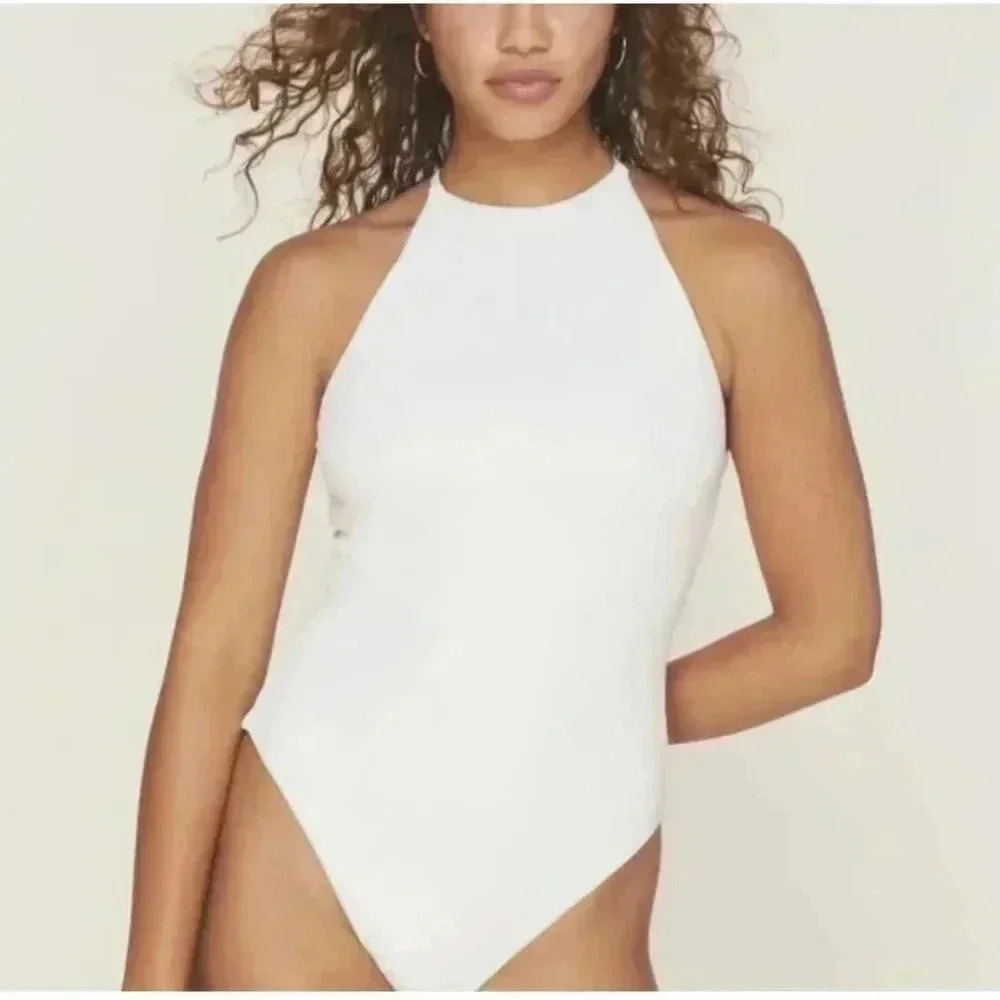 Andie Asbury Rib one piece swimsuit